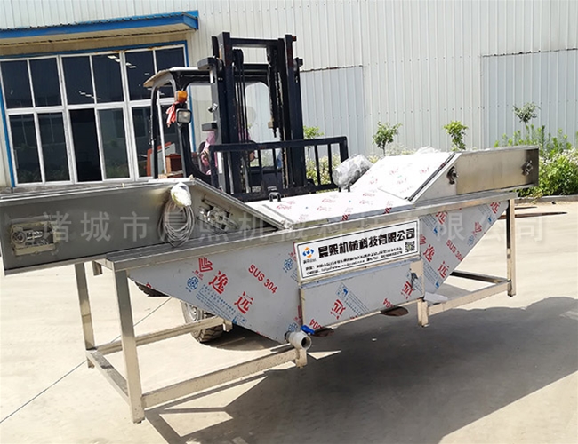 網帶式巴士殺菌冷卻流水線